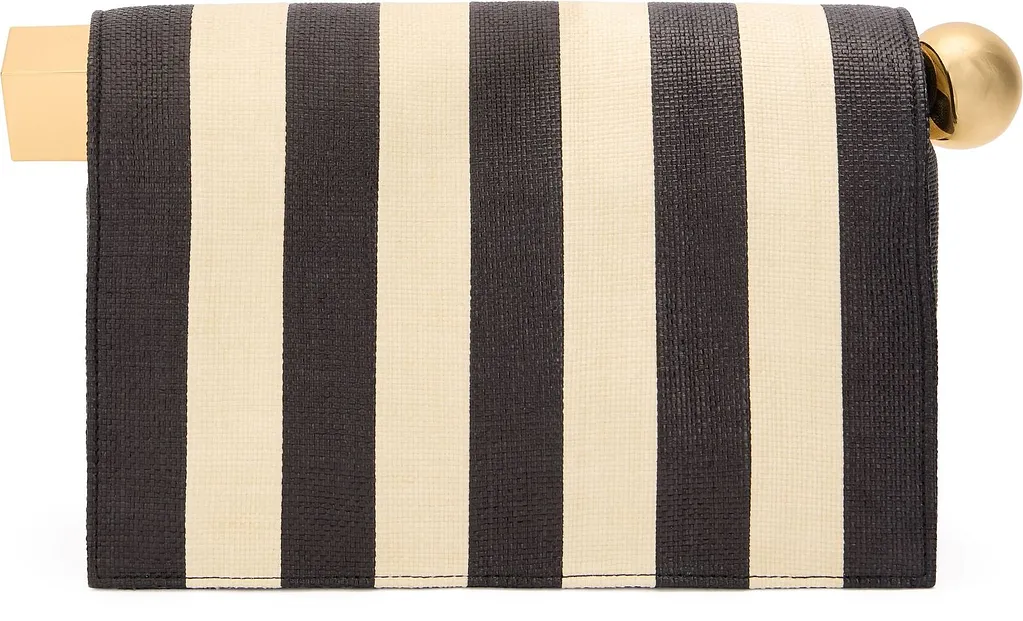 The Rond Carré Logo Plaque Clutch Bag