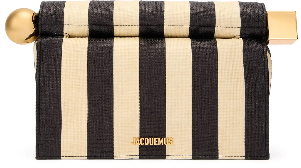 The Rond Carré Logo Plaque Clutch Bag