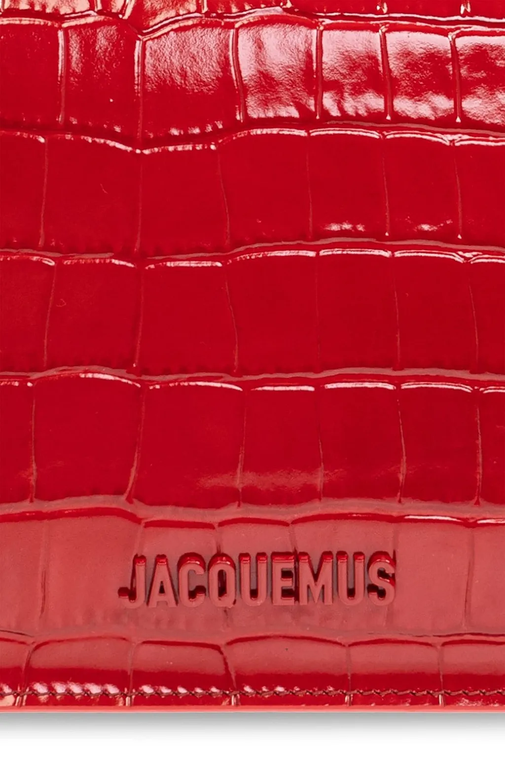Jacquemus La Pochette Rond Logo Detailed Clutch Bag