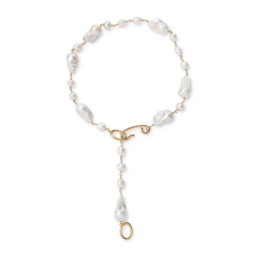 Embellished Cable-Link Chain Necklace