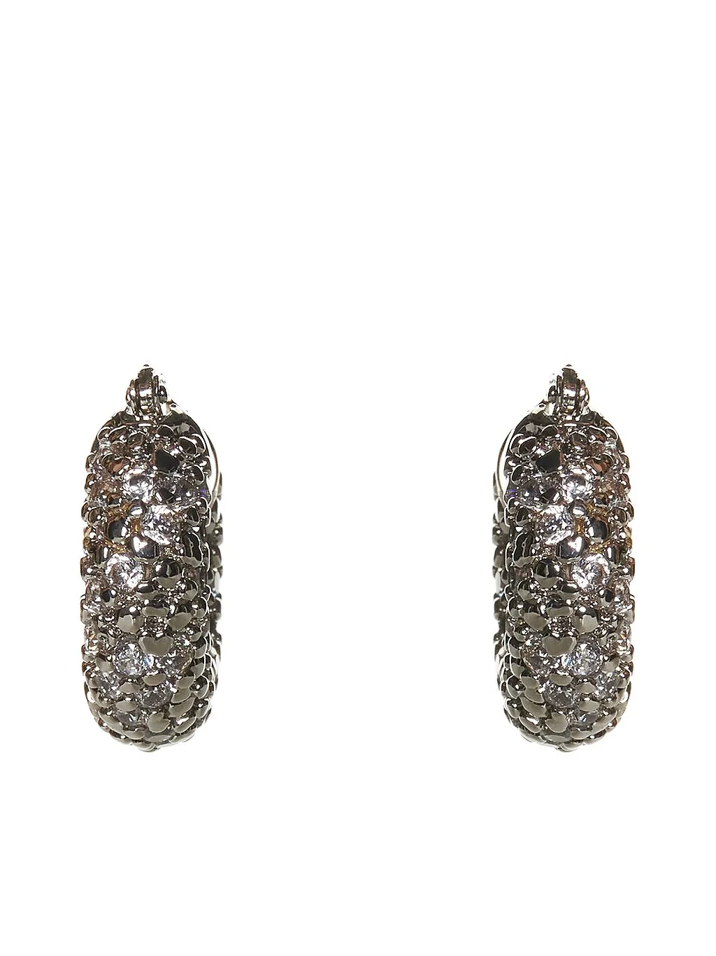 Jil Sander Embellished Hoop Earrings