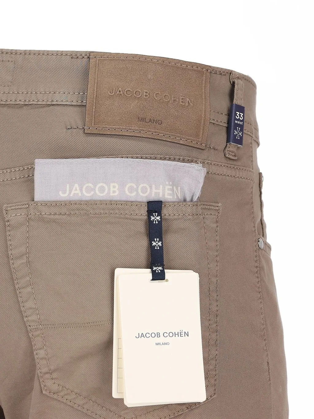 Jacob Cohen Logo Patch Regular-Fit Jeans