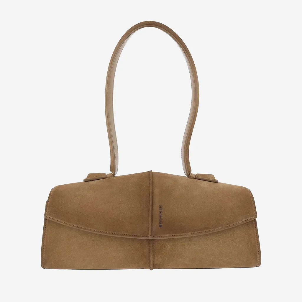 Jil Sander Folded-Flap Shoulder Bag