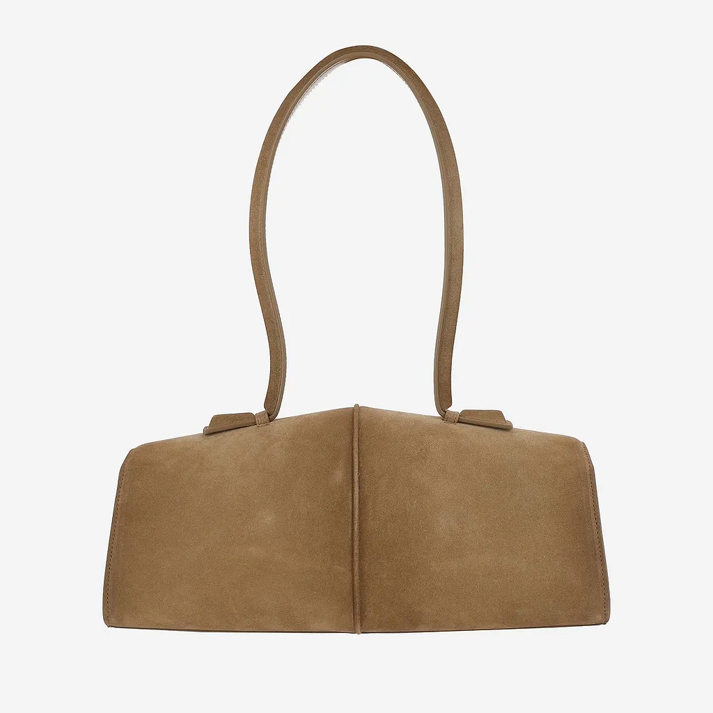 Jil Sander Folded-Flap Shoulder Bag