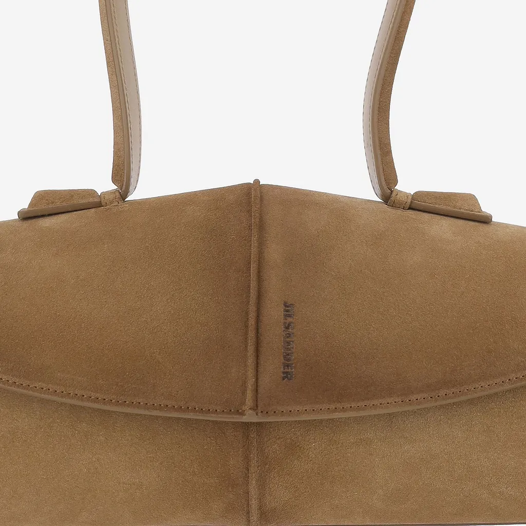 Jil Sander Folded-Flap Shoulder Bag