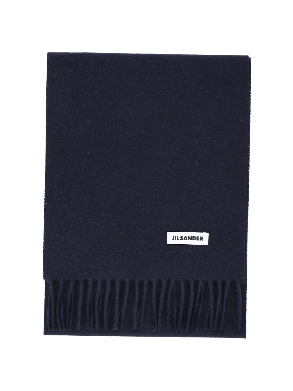 Jil Sander Slim Fringed Scarf