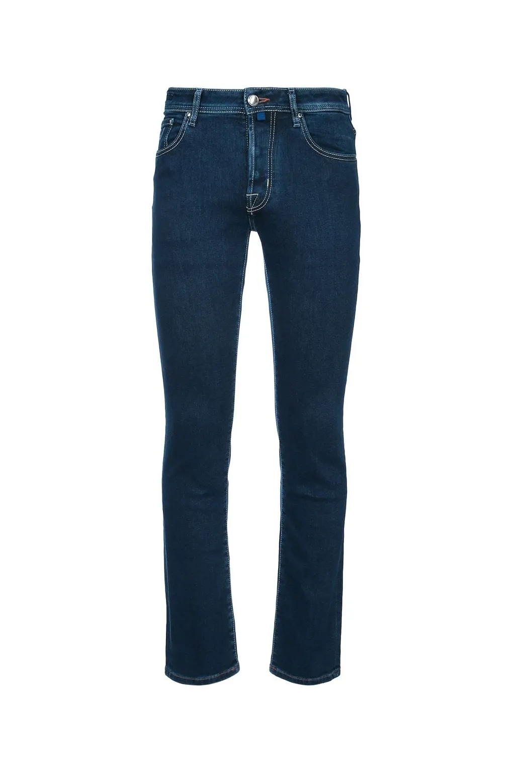 Jacob Cohen Logo Patch Slim-Fit Jeans