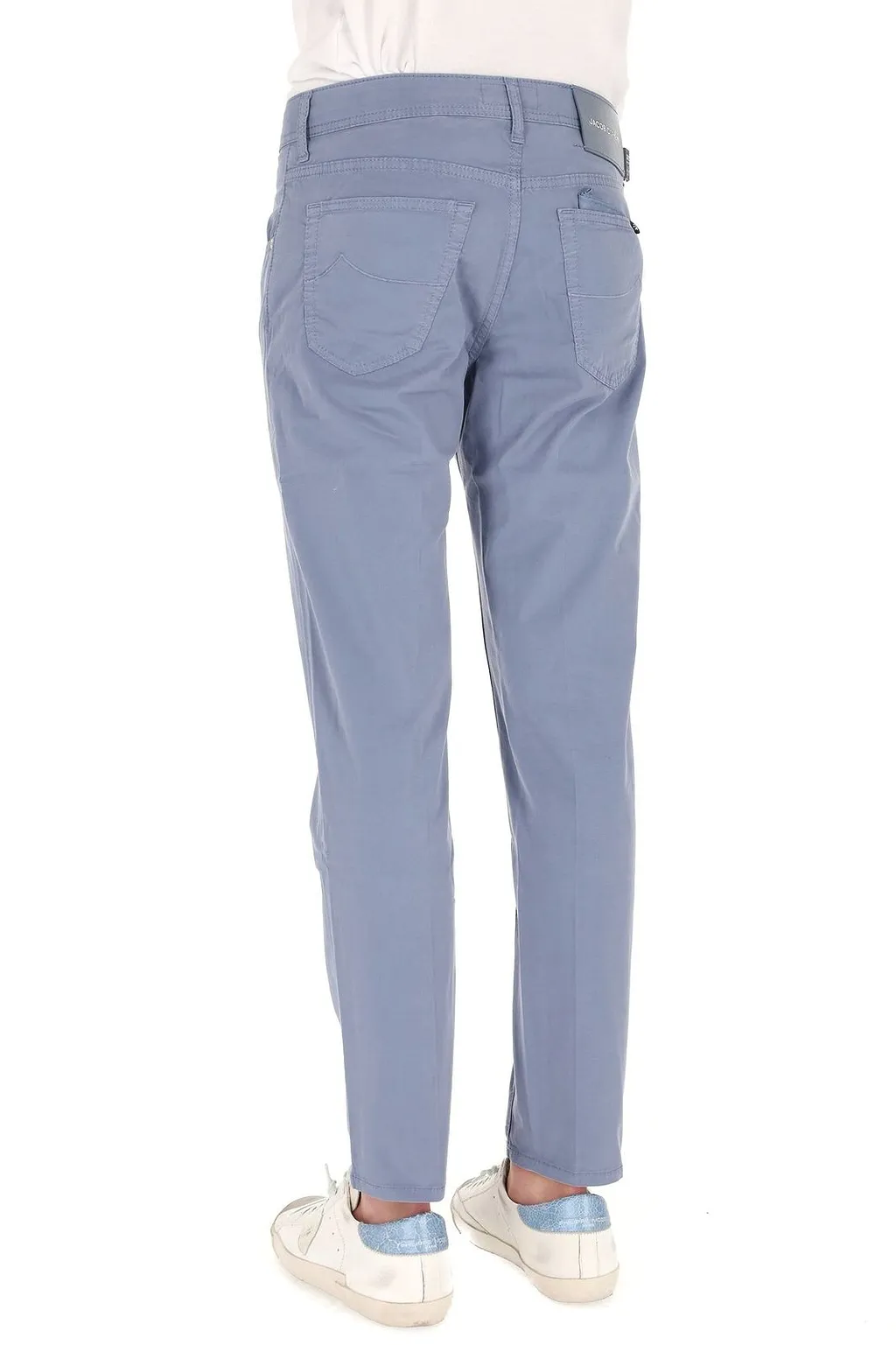 Jacob Cohen Cropped Straight-Leg Trousers