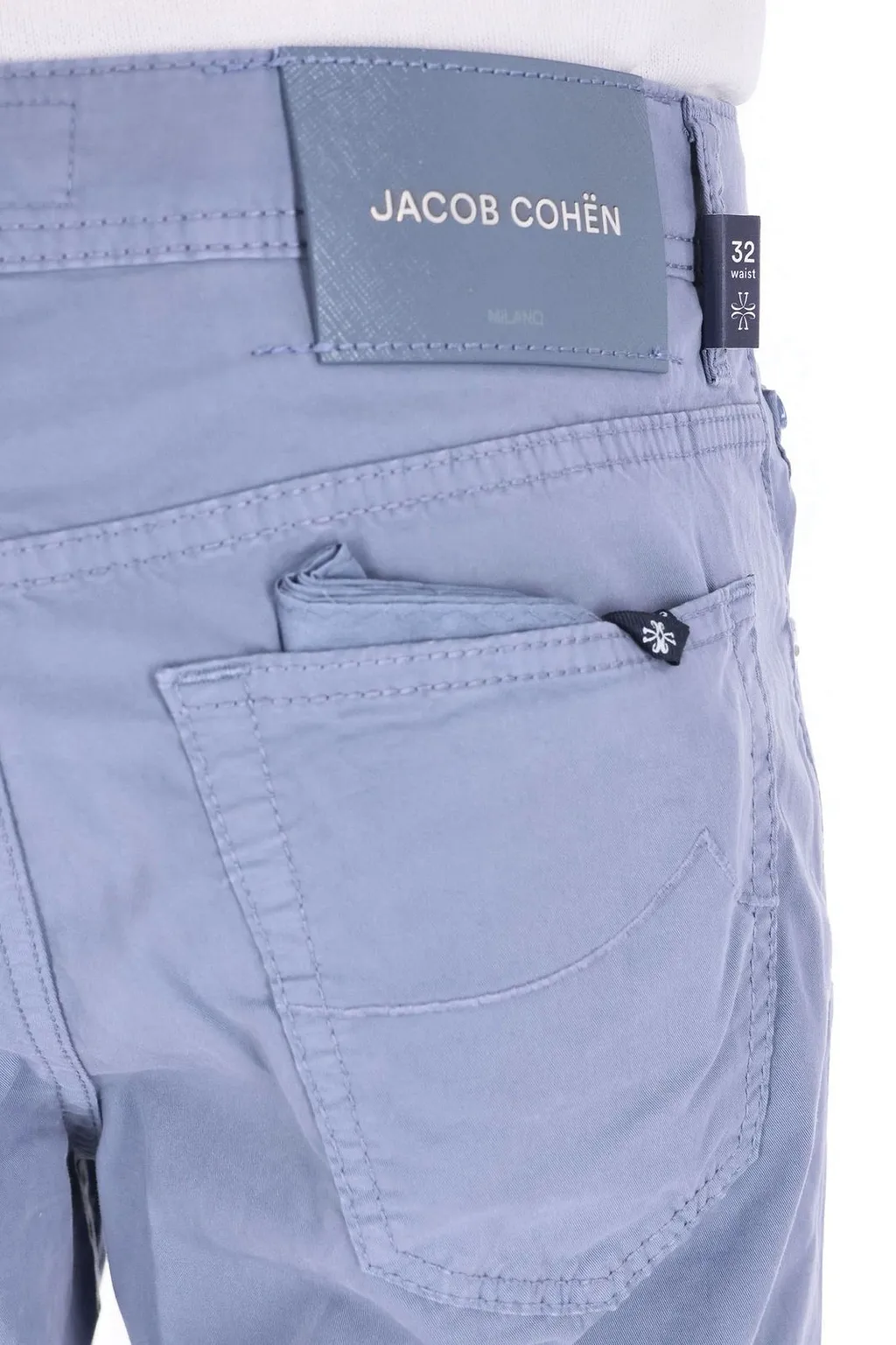 Jacob Cohen Cropped Straight-Leg Trousers