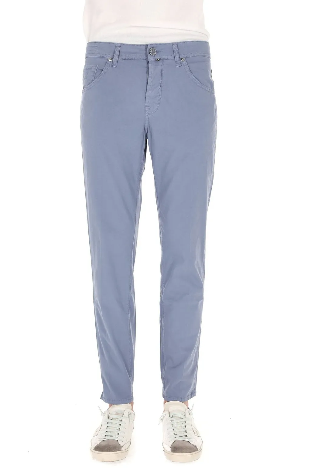 Jacob Cohen Cropped Straight-Leg Trousers