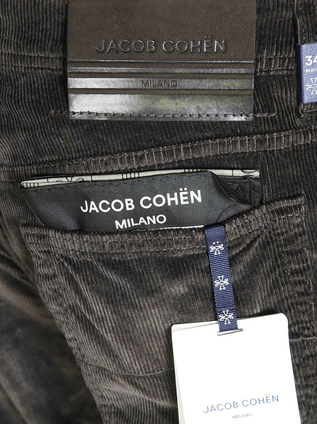 Jacob Cohen Straight Leg Corduroy Jeans
