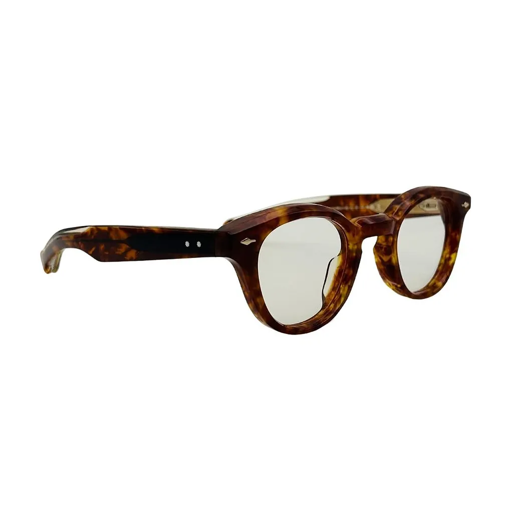 Jacques Marie Mage Oval Frame Glasses