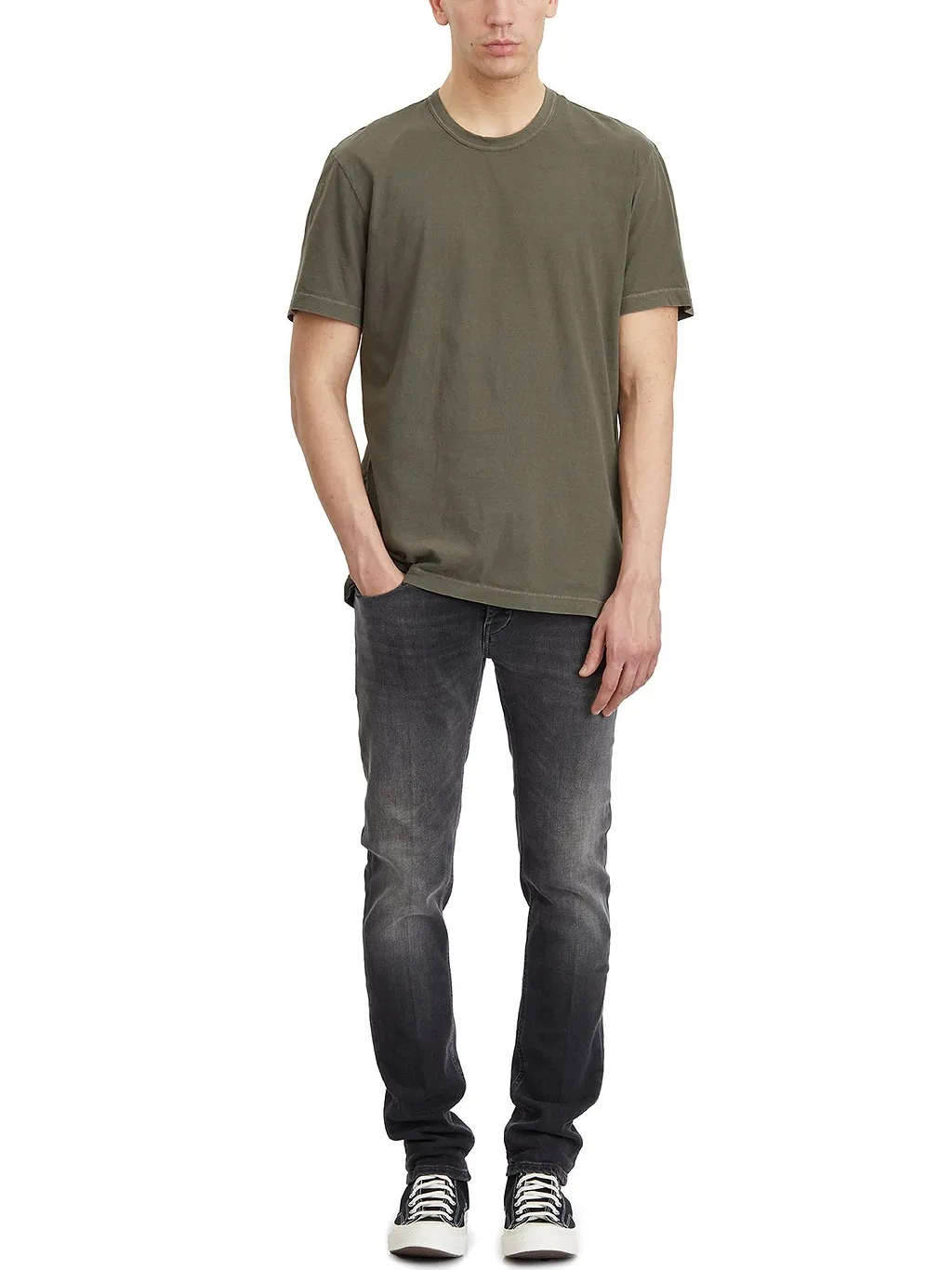 James Perse Clear Jersey Crewneck T-Shirt