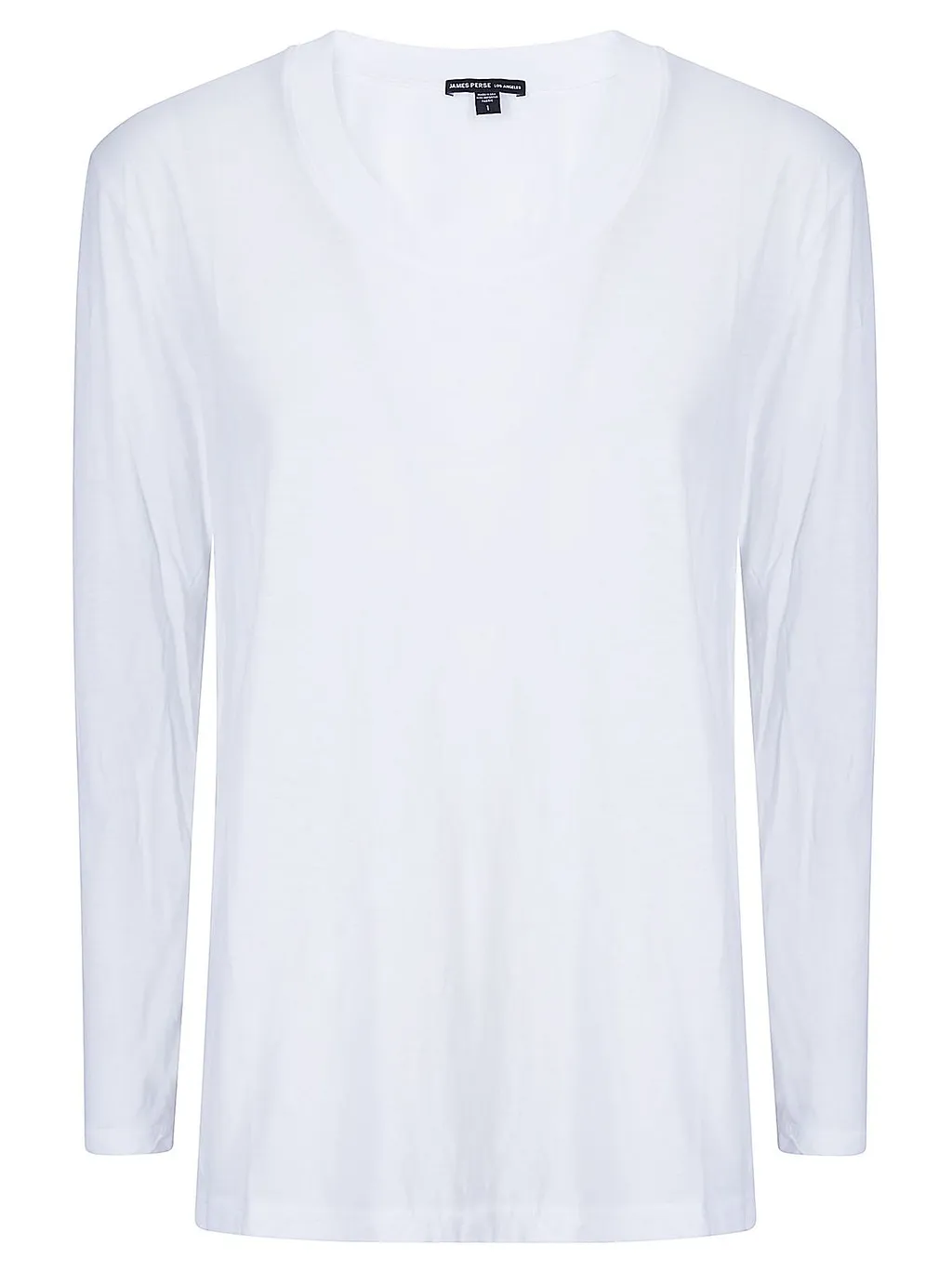 James Perse Clear Jersey Long Sleeve T-Shirt