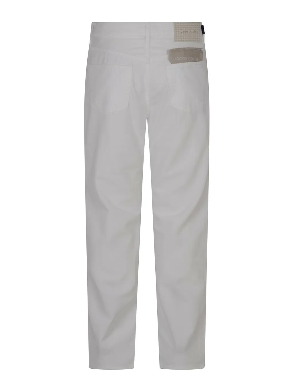 Jacob Cohen Logo Patch Straight-Leg Pants