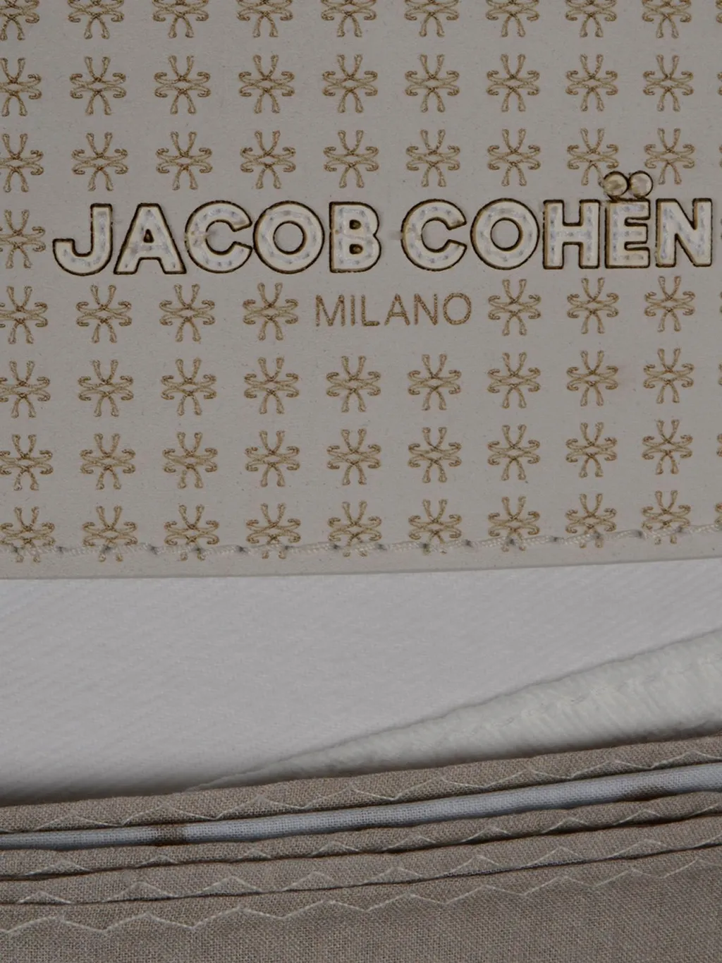 Jacob Cohen Logo Patch Straight-Leg Pants