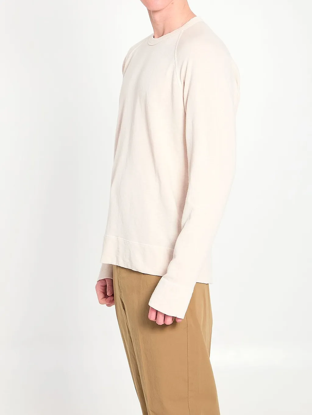 James Perse Crewneck Cotton Sweatshirt
