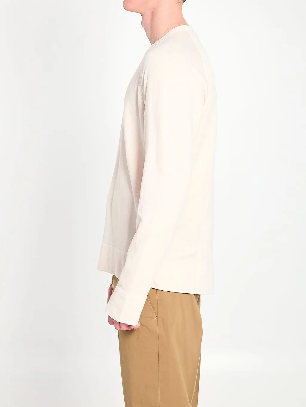 James Perse Crewneck Cotton Sweatshirt