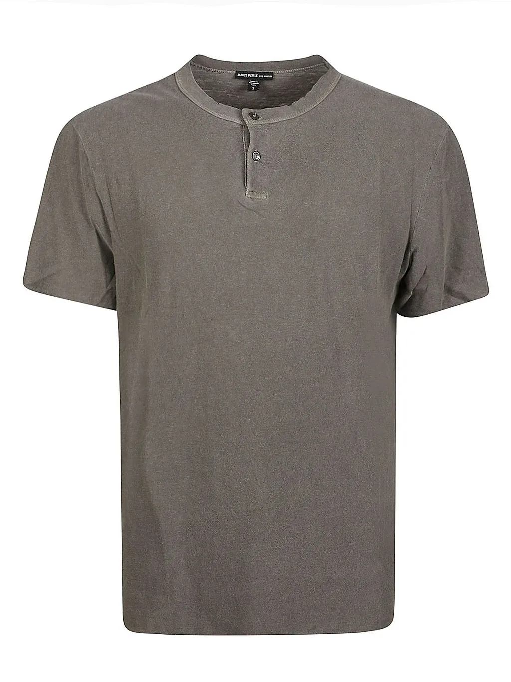 James Perse Slub Jersey Short Sleeve Henley T-Shirt