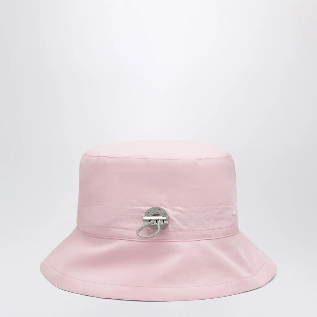 Jacquemus Baluchon Logo Detailed Bucket Hat