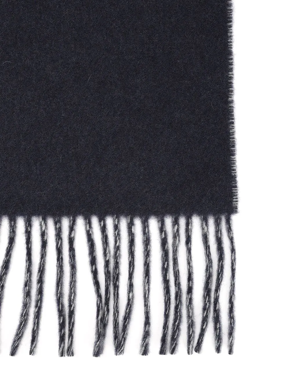 Jacquemus Logo Detailed Fringed Edge Scarf