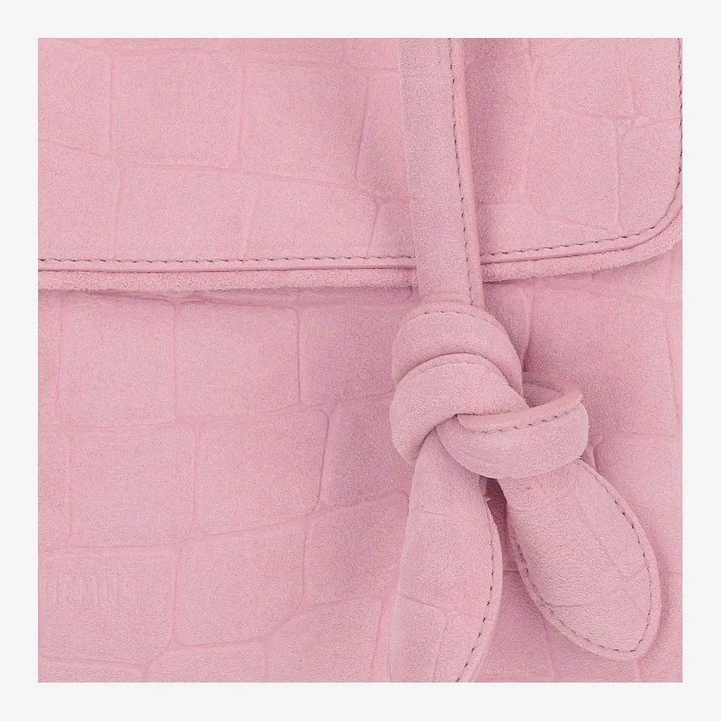 Jacquemus Knotted Embossed Shoulder Bag