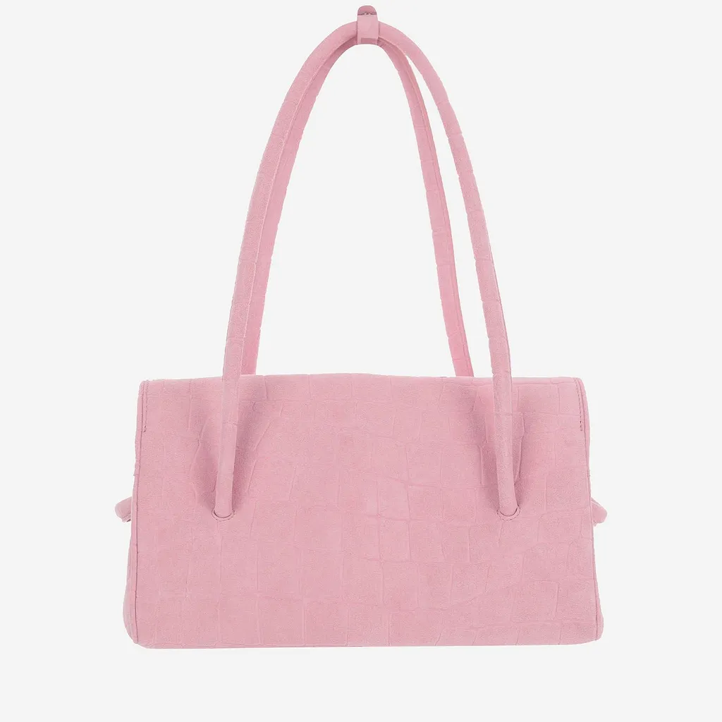 Jacquemus Knotted Embossed Shoulder Bag