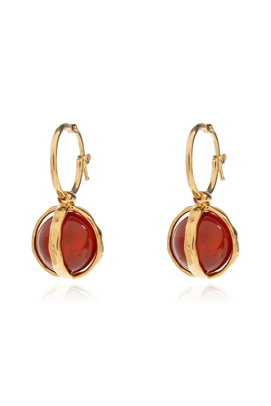 Jil Sander Pendant Handcrafted Earrings