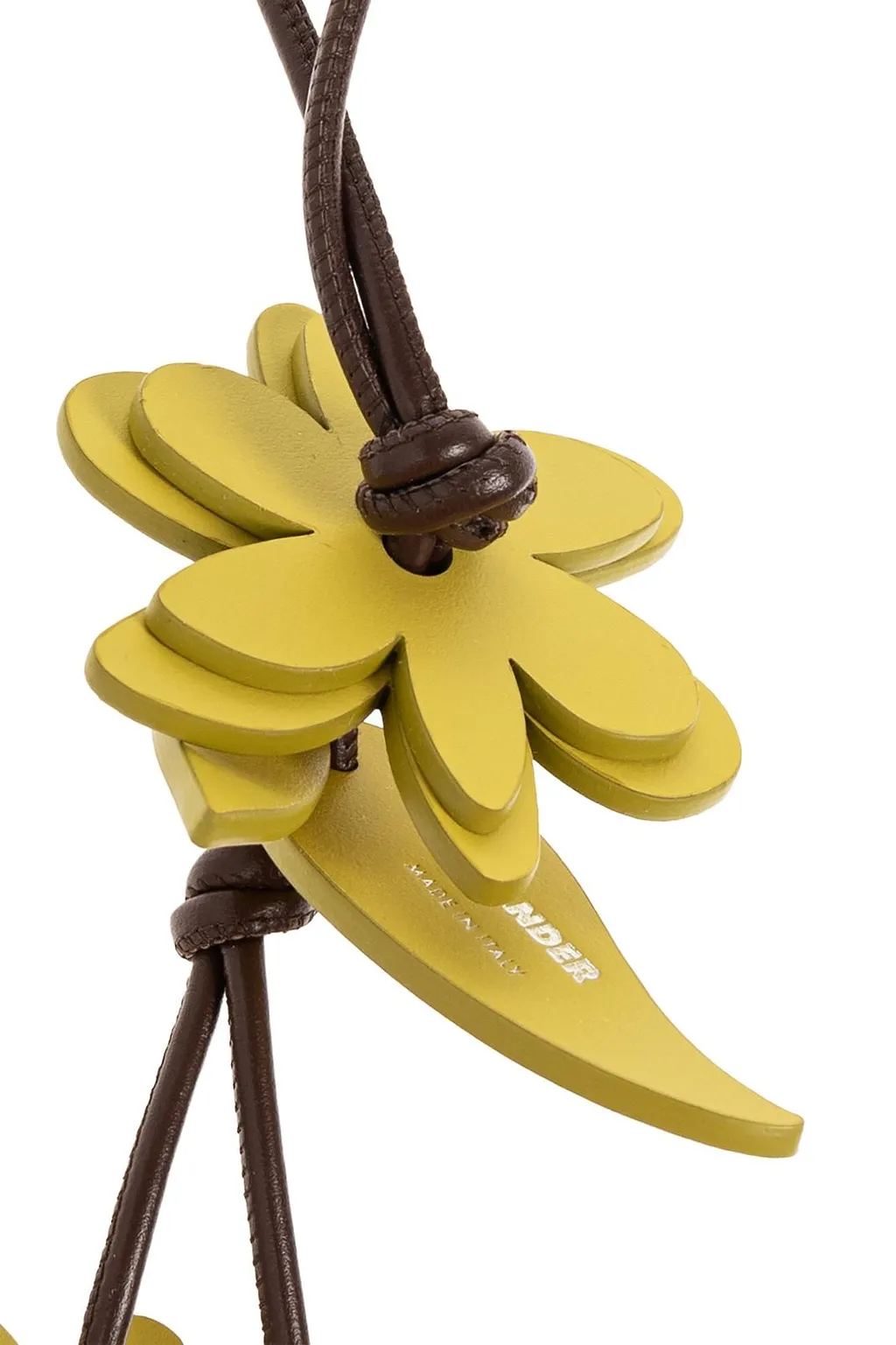 Jil Sander Layered Flower Bag Charm