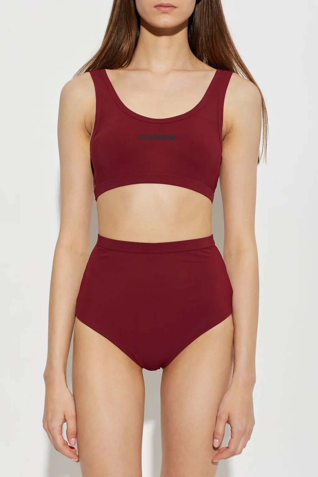 Jil Sander Logo Bralette Lingerie Top