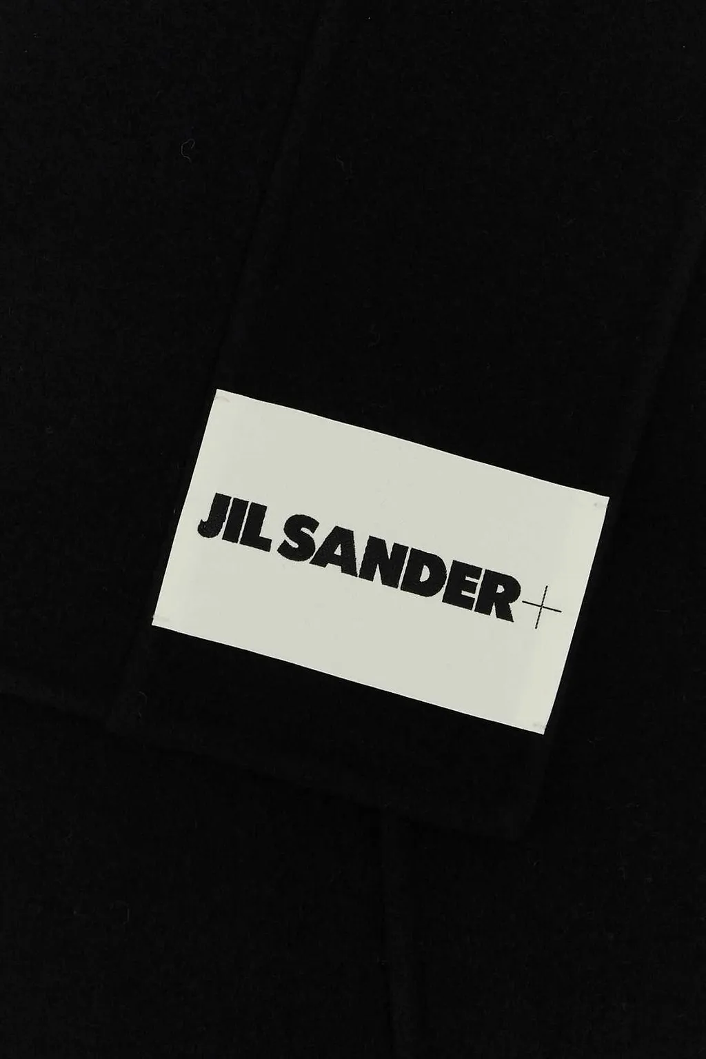 Jil Sander+ Logo-Patch Knitted Scarf
