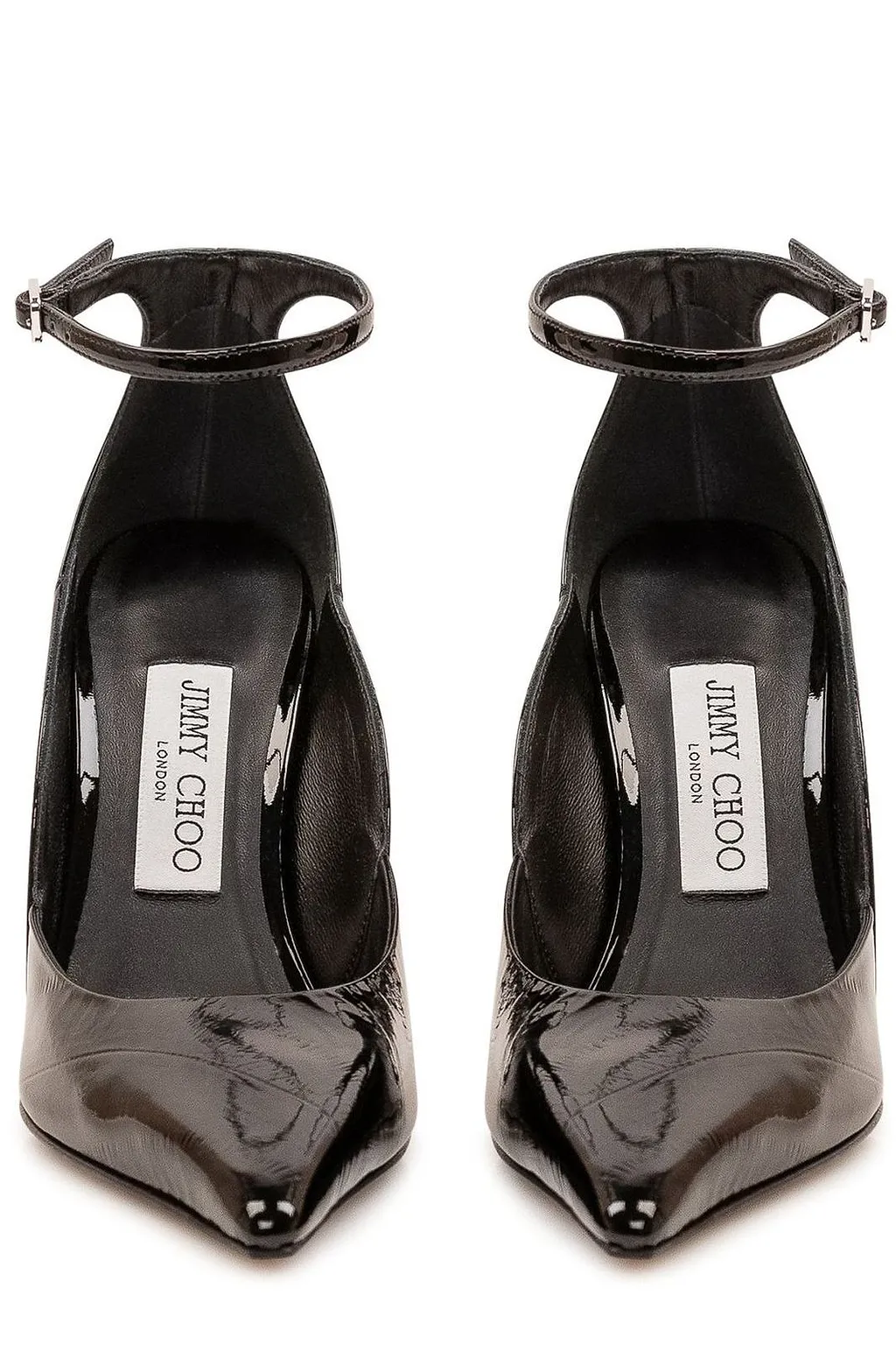 Jimmy Choo Quinci 95 Ankle Strap Pumps