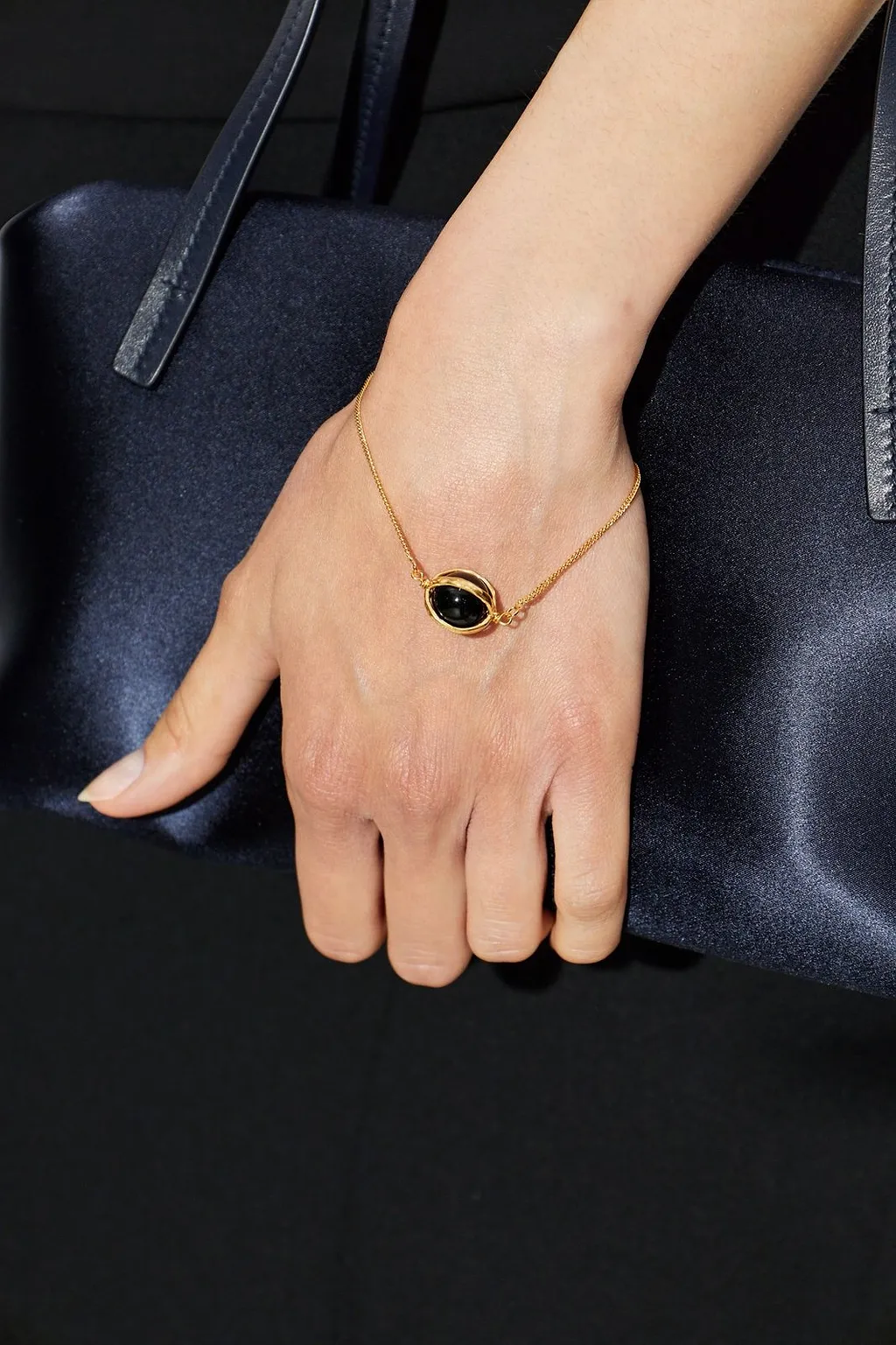 Jil Sander Oval Charm Bracelet