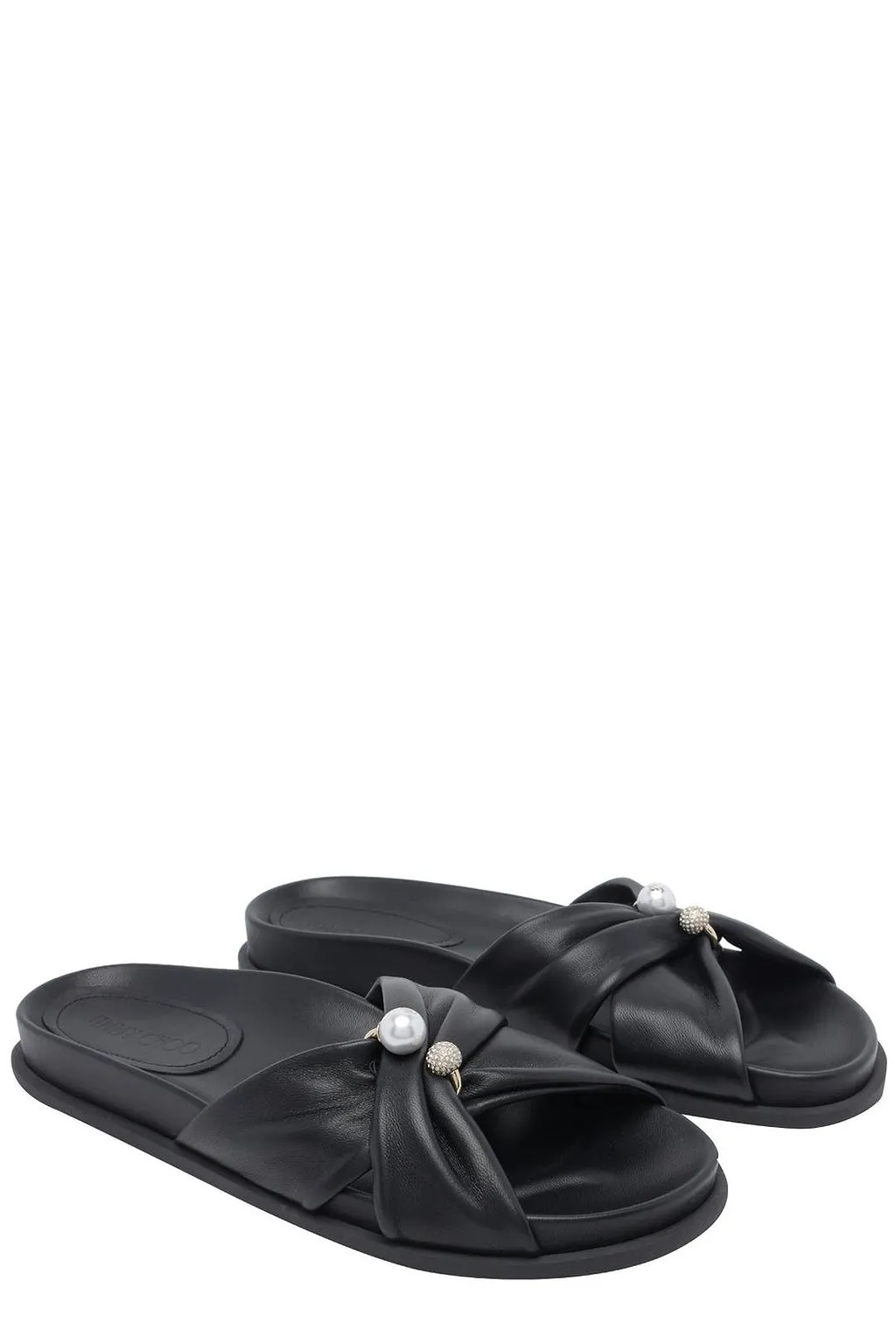 Jimmy Choo Rafi Pearl Flat Sandals