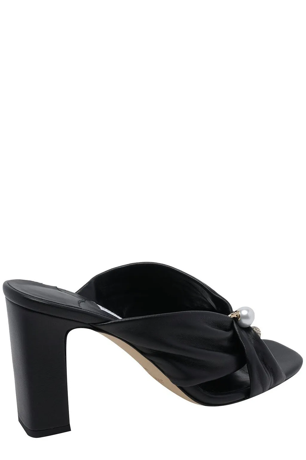 Jimmy Choo Rafi 85 Pearl Embellished Heeled Sandals