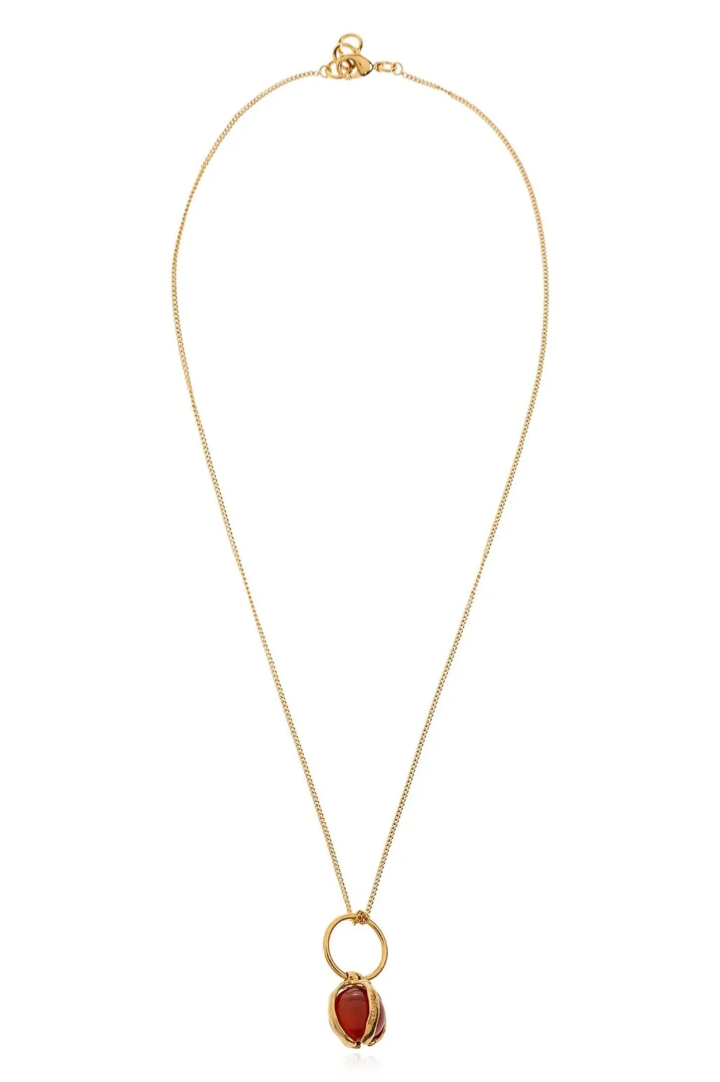 Jil Sander Pendant Detail Chained Necklace