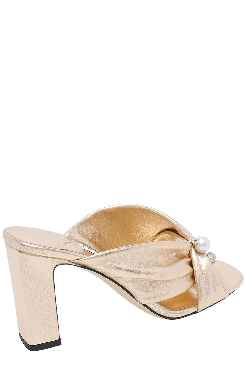 Jimmy Choo Rafi 85 Pearl Heel Sandals