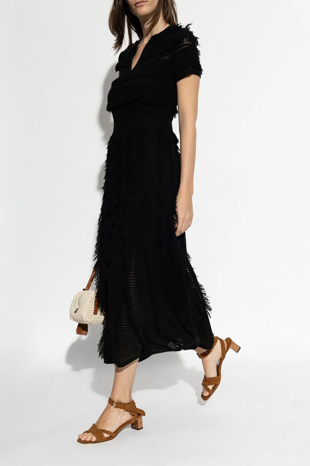 Jimmy Choo Rori 45 Braided Heeled Sandals