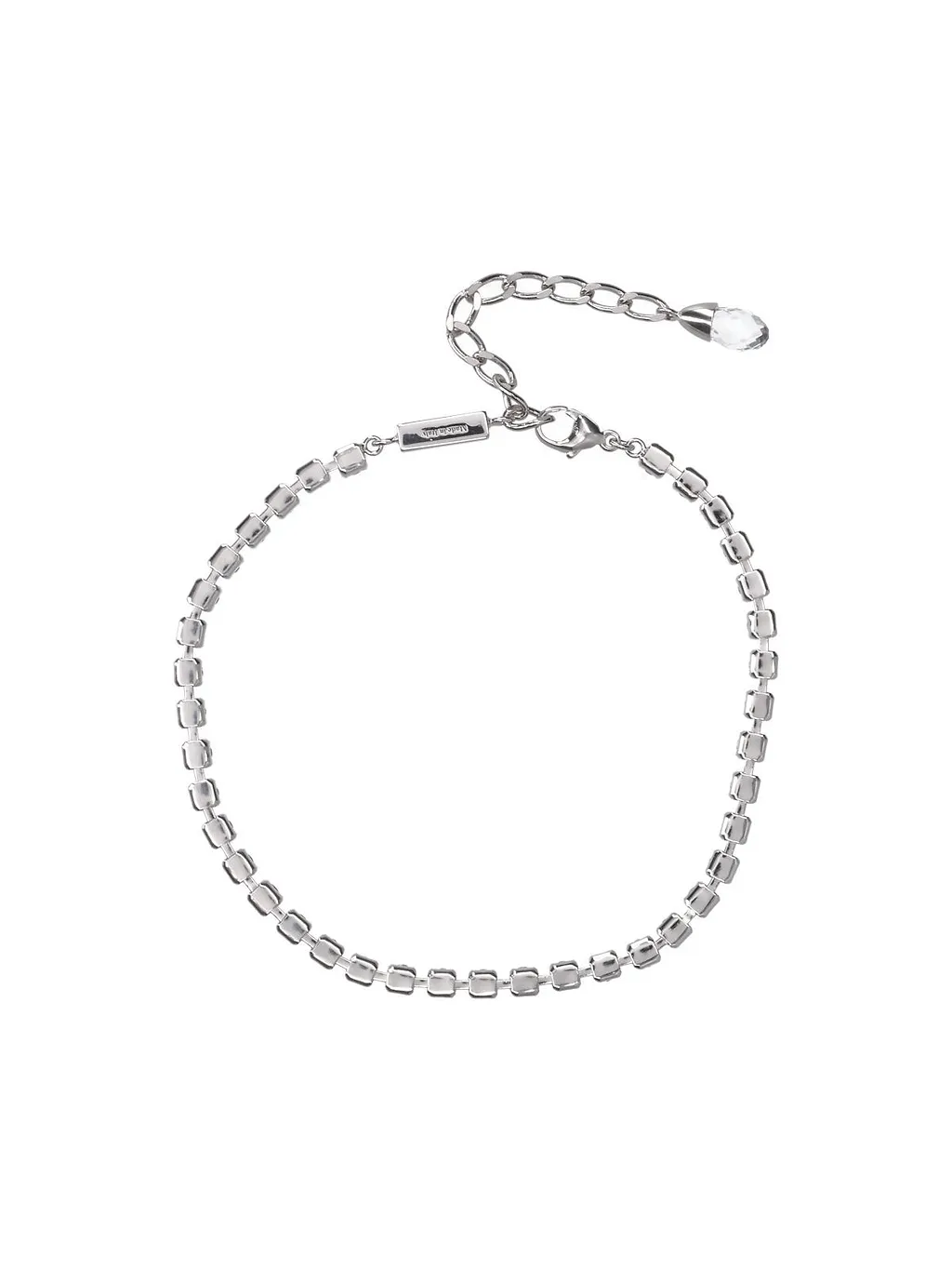 Bijoux Crystal Chain Bracelet