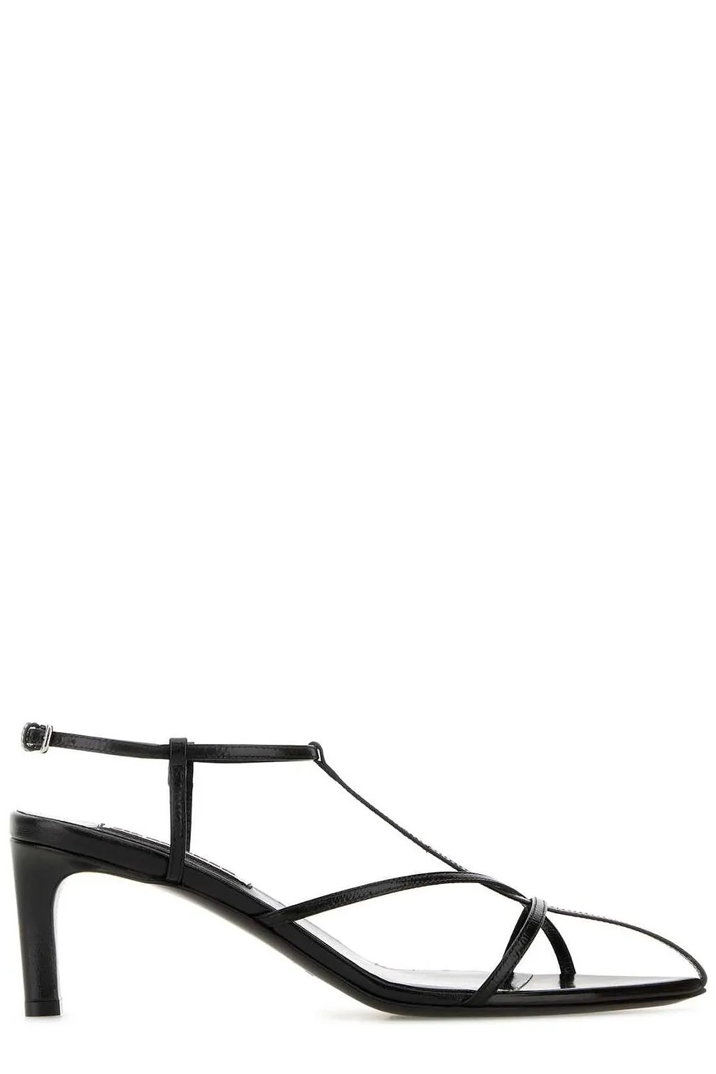 Jil Sander Pointed-Toe Heeled Sandals