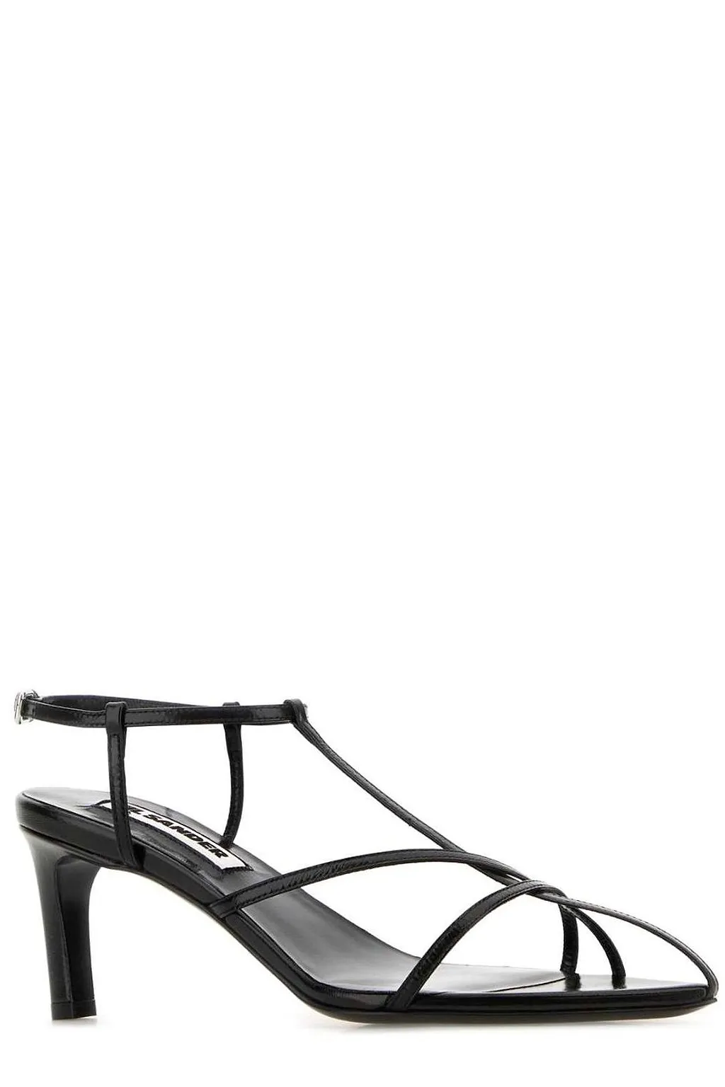 Jil Sander Pointed-Toe Heeled Sandals