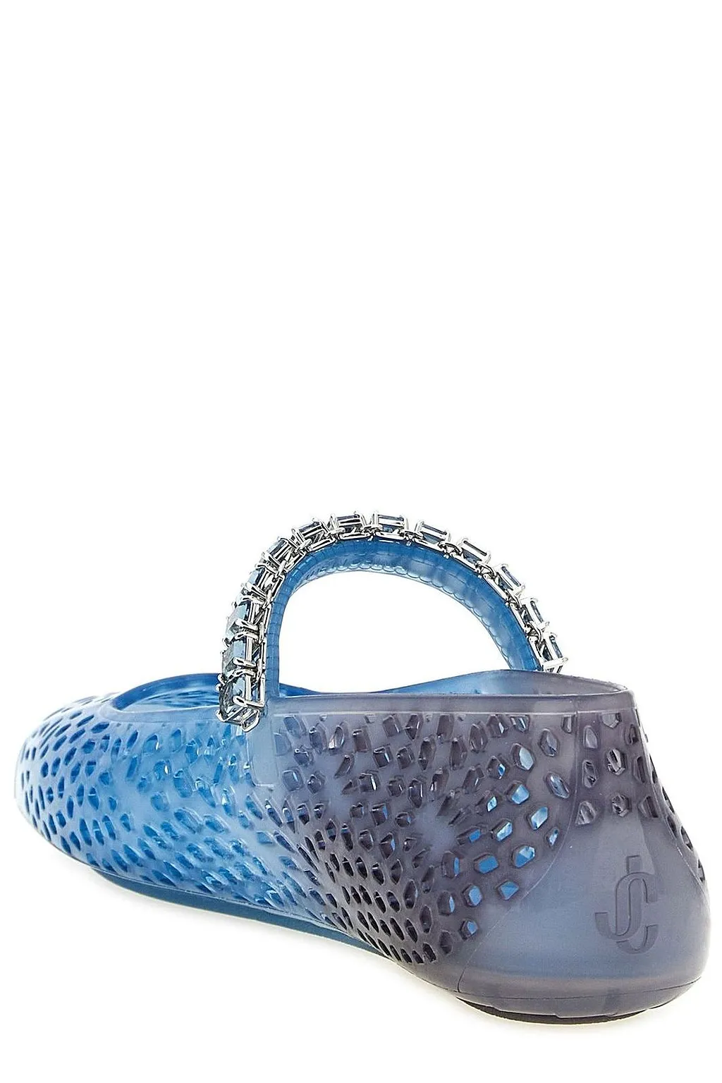 Jimmy Choo The Jelly Openwork Ballet Flats