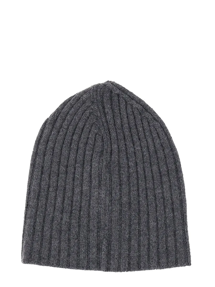 Ribbed-Knit Beanie