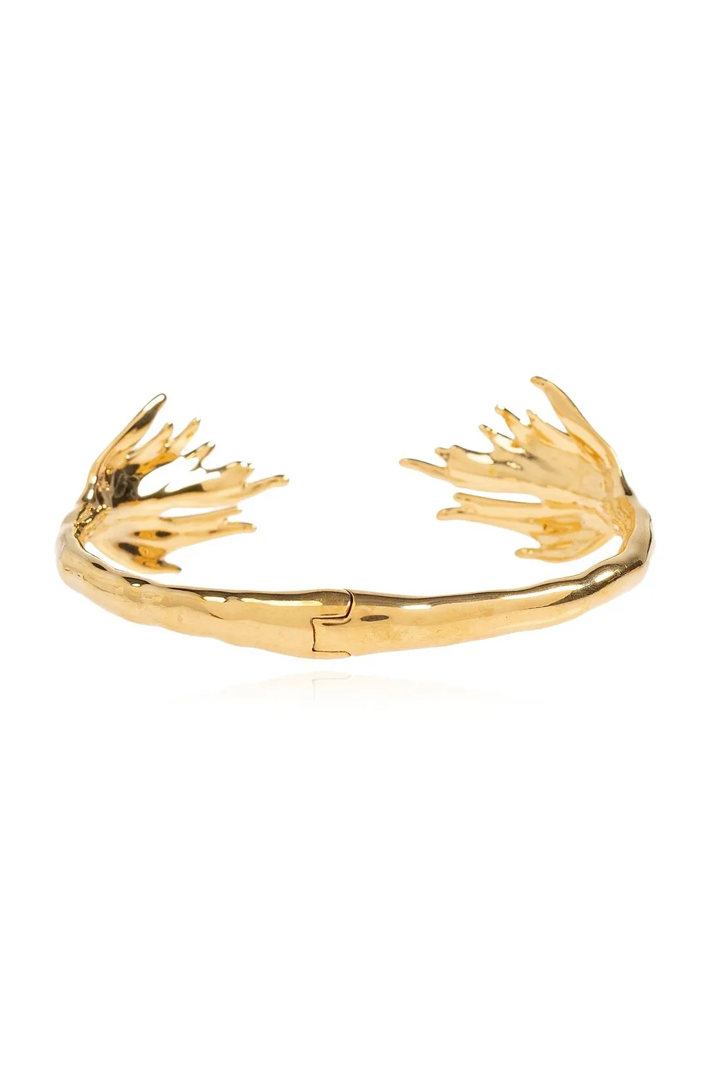 Jil Sander Sculpted Open Cuff Bracelet