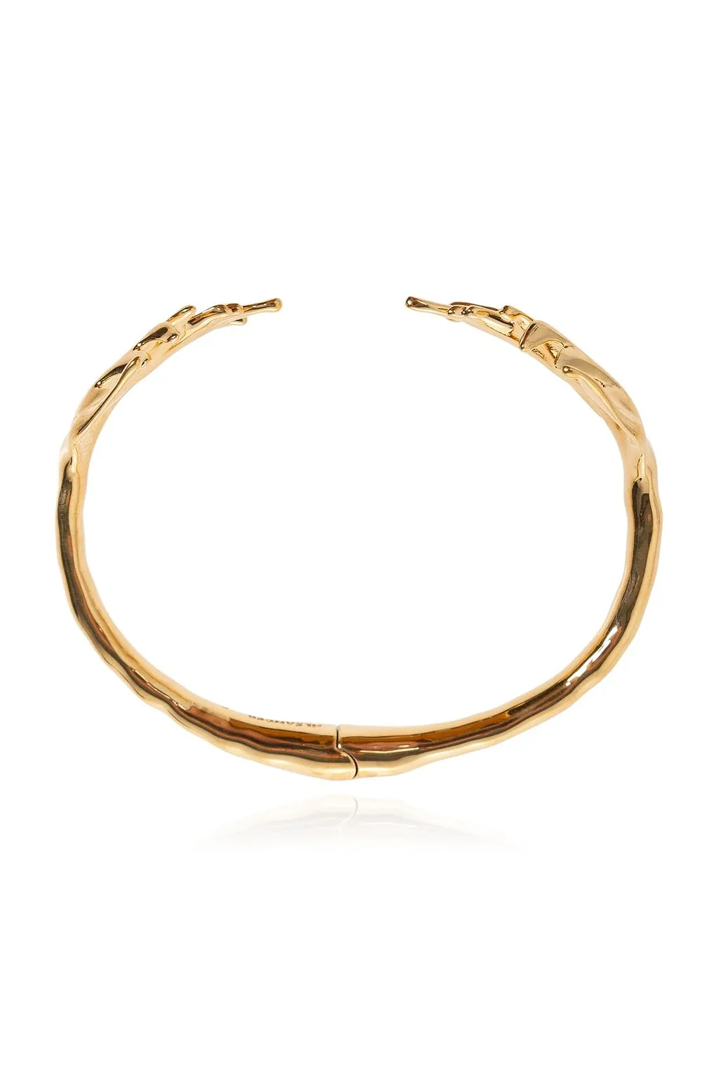 Jil Sander Sculpted Open Cuff Bracelet