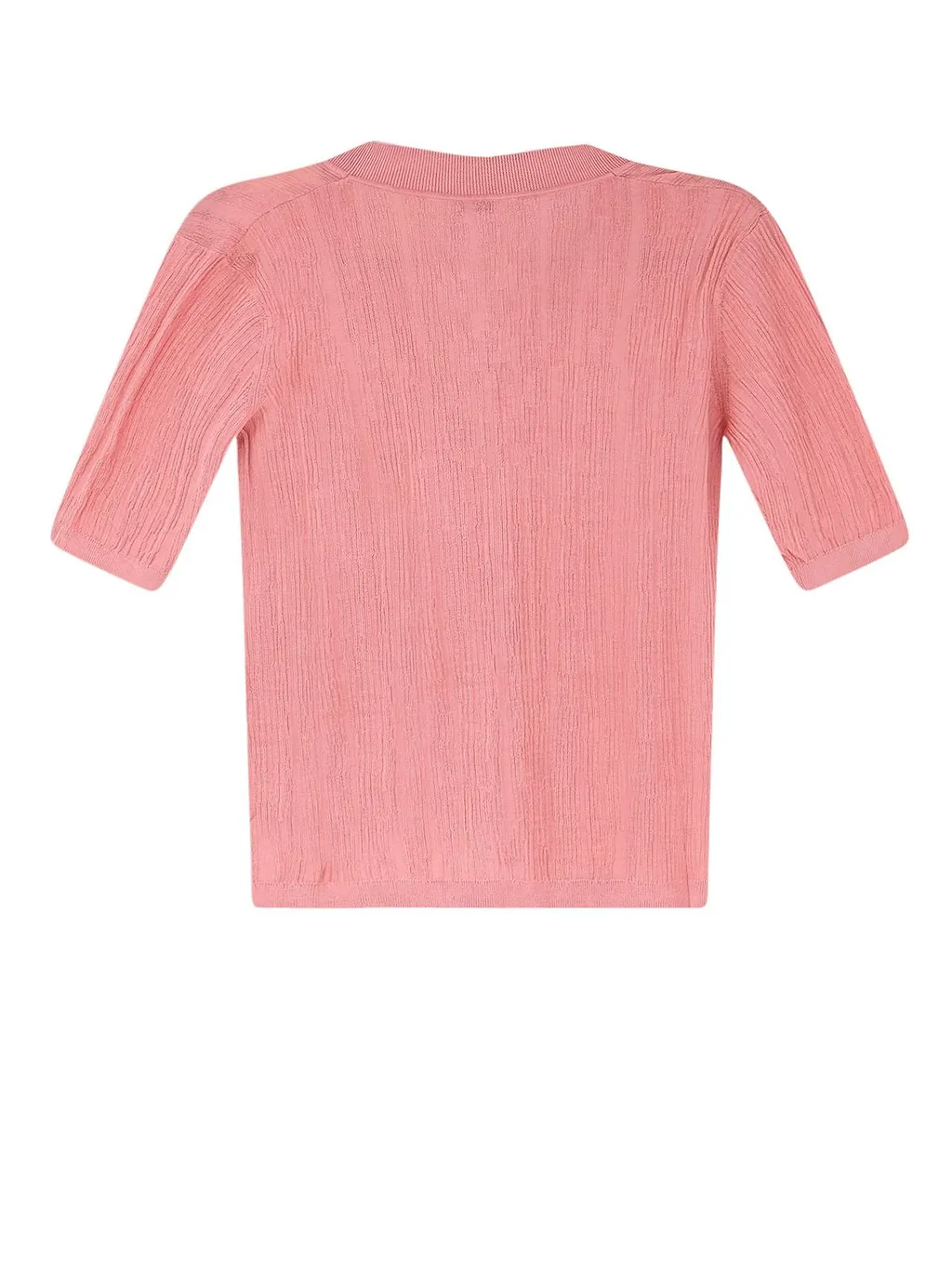 Joseph Ribbed Short-Sleeve Cardigan