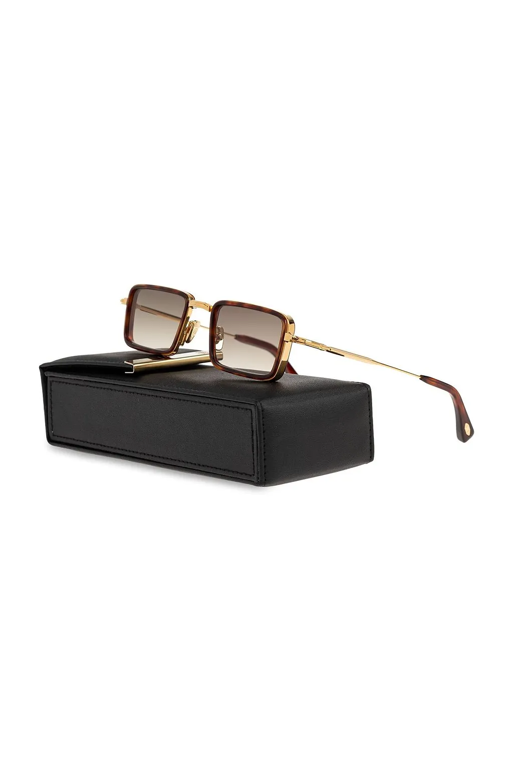 Pierce Rectangle Frame Sunglasses