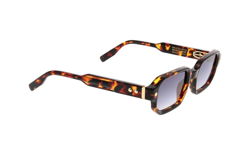 John Dalia Rectangular Frame Sunglasses