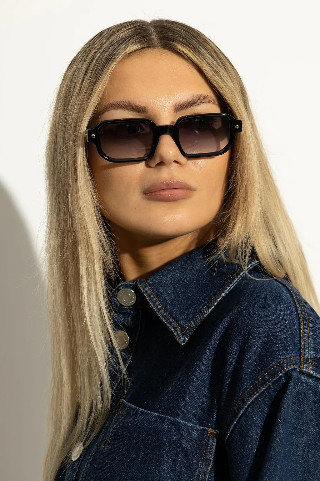 John Dalia Rectangular Sunglasses