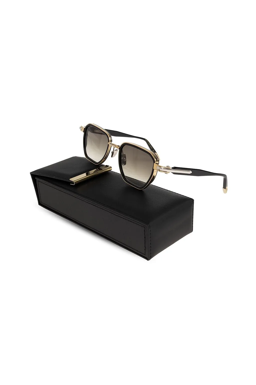 John Dalia Richy Geometric-Frame Sunglasses